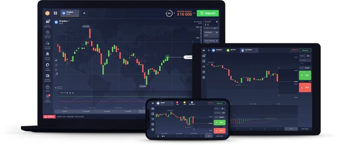 استخدم نفس IQ Option للتداول على موقع الويب وتطبيقات التداول الأخرى