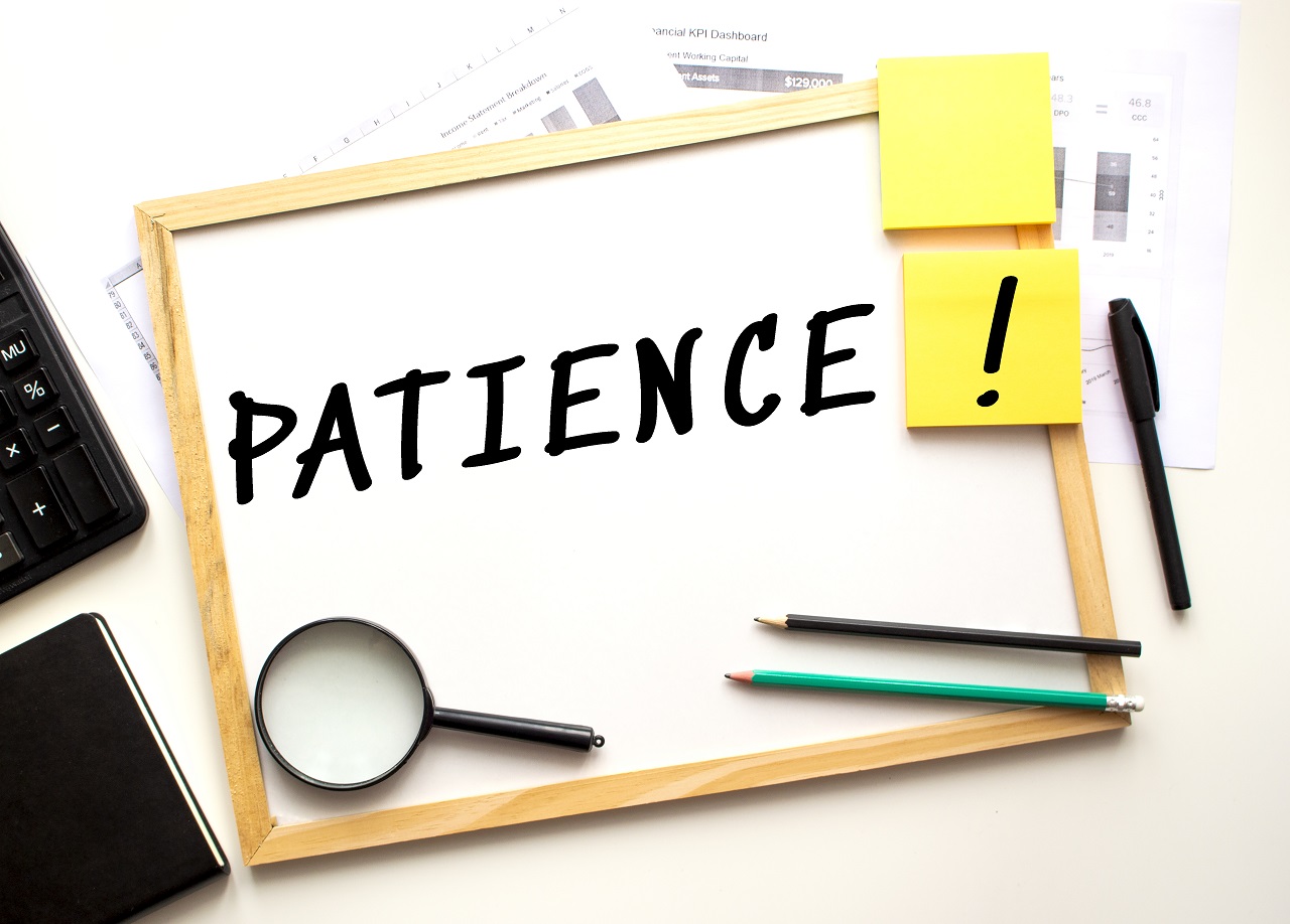 La patience est l'un des conseils les plus importants pour réussir dans le trading d'options