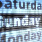 Sunday trading strategy